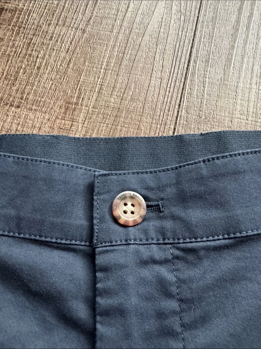 Faherty Navy Blue Men's Shorts